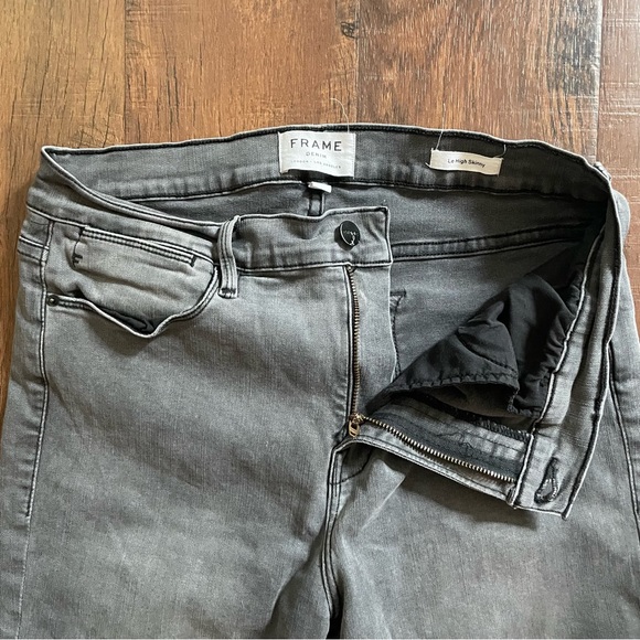 FRAME DENIM Le High Skinny jeans, size 32 - Picture 4 of 12